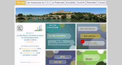 Desktop Screenshot of lycee-sacrecoeur-beziers.com